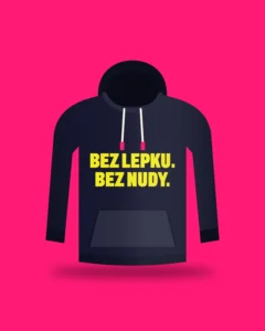 Mikina Bez nudy #BZLPK