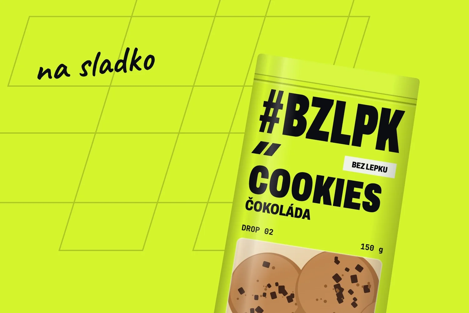 Cookies s kusy čokolády
